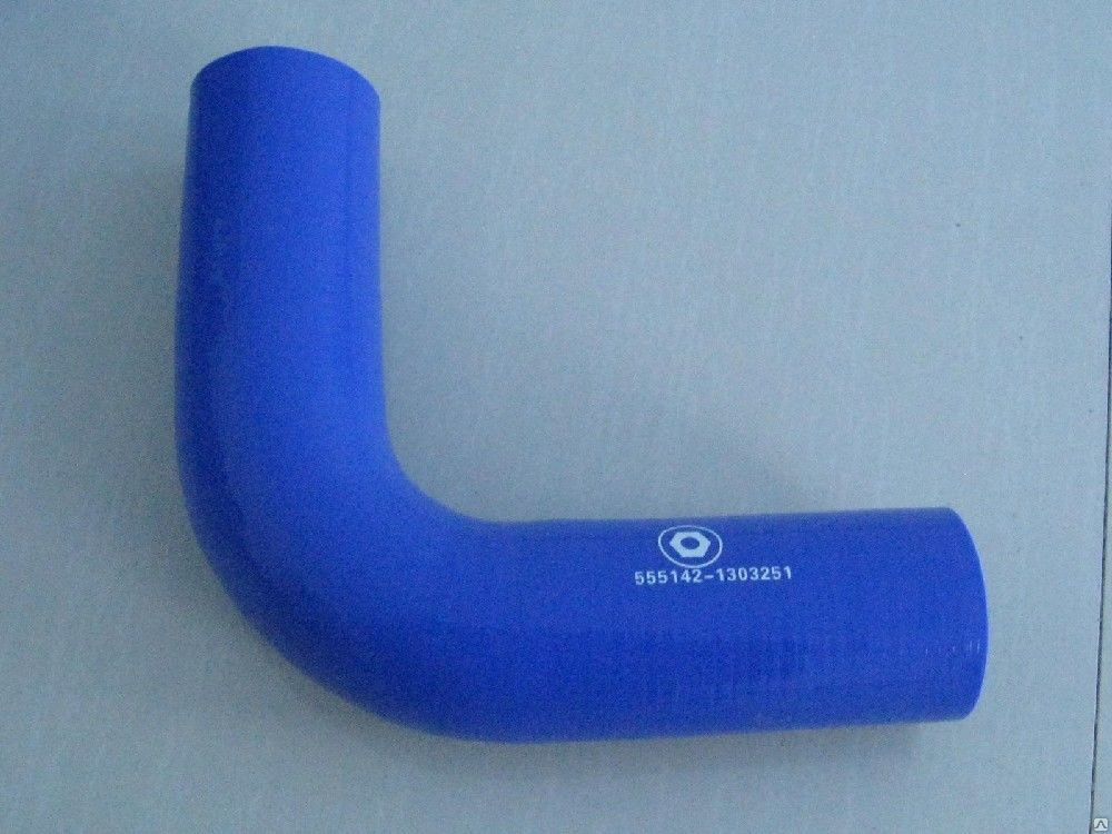 купить Шланг D-60 L-220 мм рад. угловой силикон КМД