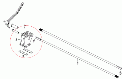 купить Кронштейн кабины нижний (правый) / ПАО КамАЗ