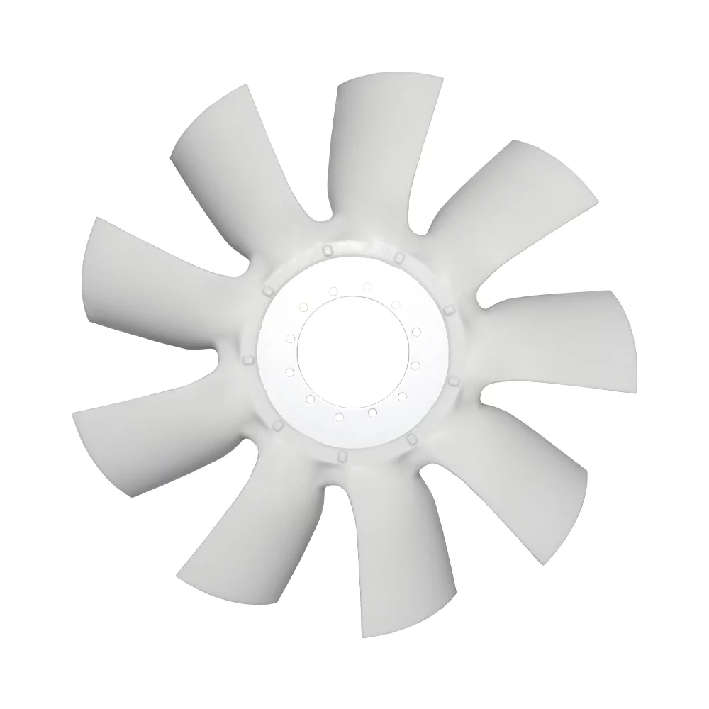 фото  крыльчатка вентилятора вязкостной муфты завод с дв.cummins 6isbe185, 210, 245, 275, 285, 300 (ø640мм-9 лопастей) 02000 4620. 020004620 