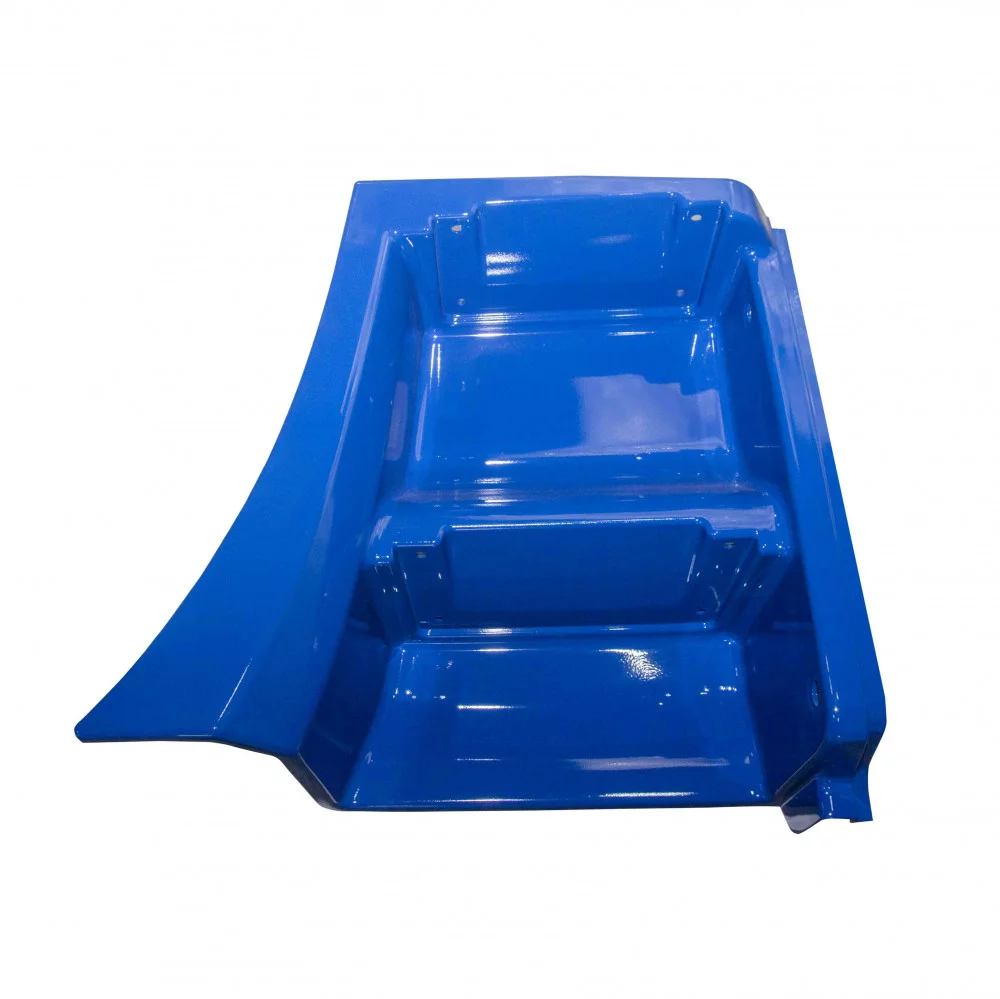 Щиток подножки левый 63501 (Рестайлинговый) / РИАТ / БЕЛЫЙ - фото